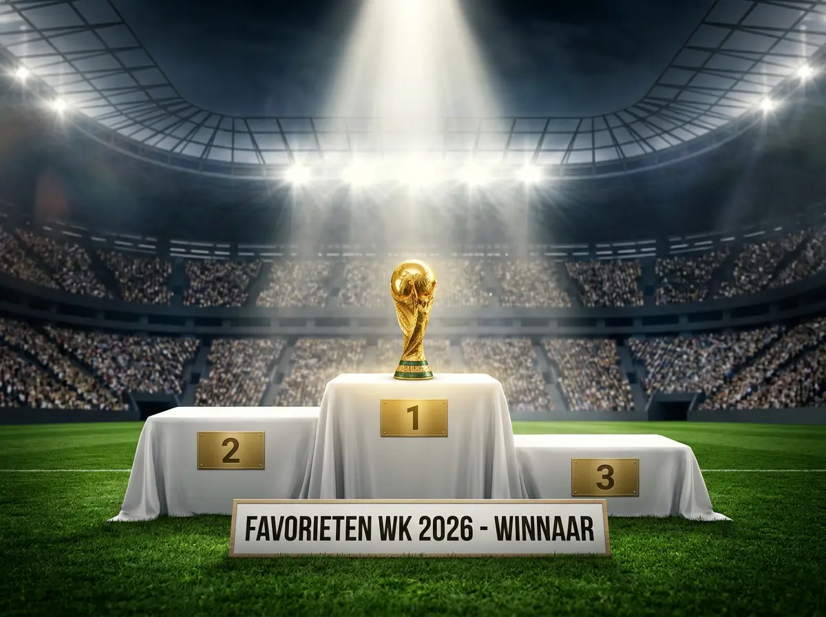 Overzicht van de topfavorieten voor het WK 2026 met kansenanalyse