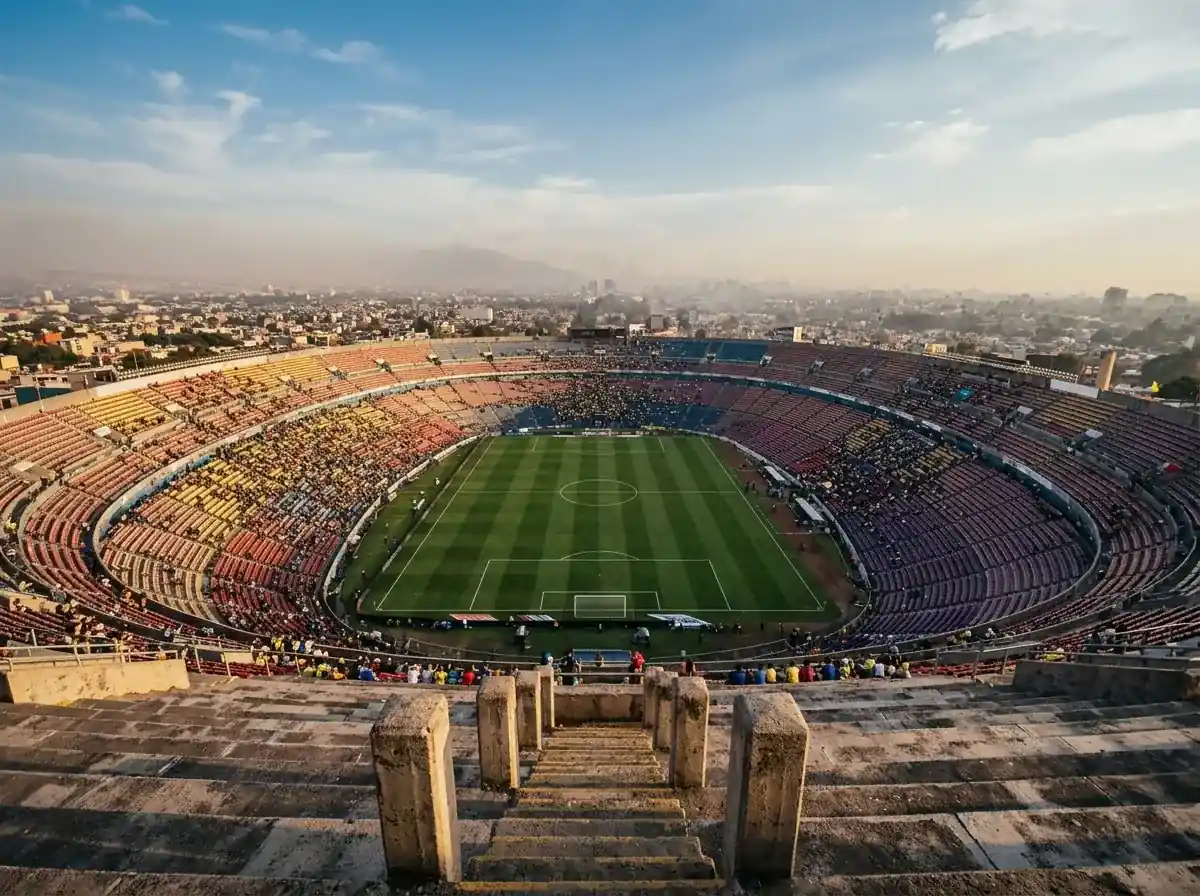 Estadio Azteca in Mexico-Stad, het legendarische stadion van de WK 2026-openingswedstrijd